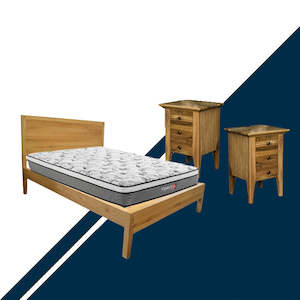 Ormond: Ormond Double Bedroom Suite with Euro Top Pocket Spring Mattress