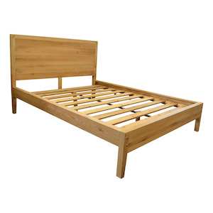 Ormond: Ormond Oak Queen Bed Frame
