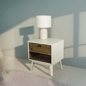 Nova: Nova Recycled Pine Lamp Table