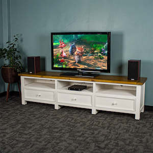 Tuscan: Tuscan Recycled Pine TV Unit