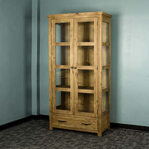 Ventura: Ventura Recycled Pine Display Cabinet