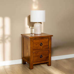 Trent 2 Drawer Bedside Cabinet (Damaged)