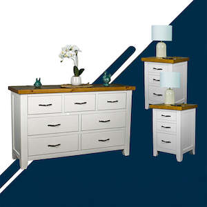 Pre Order: Felixstowe Bedroom Bundle (with Lowboy)