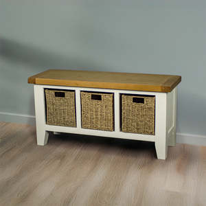 Tasmania Oak Top Hall Bench Seat