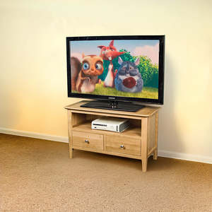 Victoria Compact Oak TV Cabinet