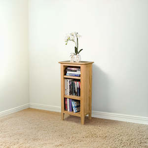 Oak Furniture: Victoria Small Bookcase