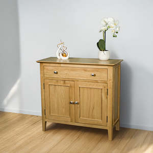 Victoria: Victoria Small Oak Sideboard