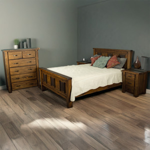 Botanica 5 Piece Queen Bedroom Suite With Soft Euro Top Mattress