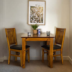 Hamilton 2 Seater Dining Suite with 800mm Square Table