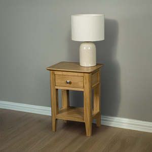 Oak Furniture: Victoria Oak Side Table