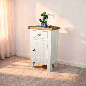 Oak Furniture: Tasmania Oak Top Small Cupboard