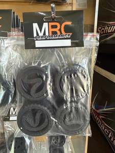 MRC NZRCS Control Tire Set White (Soft)