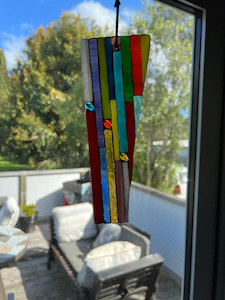 Contemporary mosaic ornament/suncatcher 2 Mainlymosaics