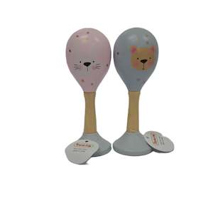 collection--gifts_and_toys: Bear and Rabbit Maraca