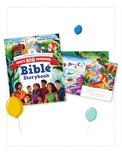 God's BIG Promises Bible Storybook - to be donated