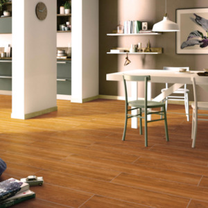 Tiles: GOLDEN OAK WOOD LOOK PORCELAIN TILE 200X1200 - $69/Sqm