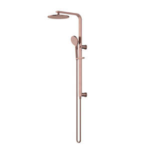 NOVA ROUND SHOWER COLUMN - PVD CHAMPAGNE (ONLINE ONLY)