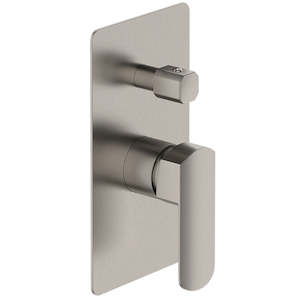 Tapware: ELEMENTI ION DIVERTER MIXER - BRUSHED NICKEL
