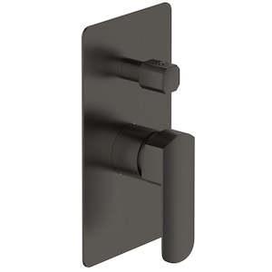 Tapware: ELEMENTI ION DIVERTER MIXER - GUN METAL