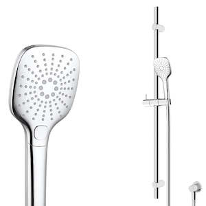 ELEMENTI SPLASH PLUS SQUARE / ION SLIDE SHOWER 3 FCT - CHROME