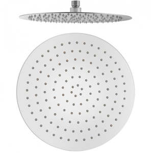 250MM ROUND SLIM RAIN SHOWER HEAD – 4 COLOURS FINISHES | 304 STAINLESS STEEL