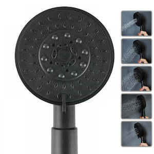 Handheld Showers: OPAL ROUND 5 FUNCTION HAND SHOWER - 2 COLOURS