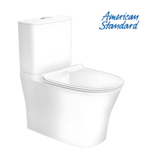 Toilet Suites: AMERICAN STANDARD SIGNATURE HYGIENE RIM TOILET SUITE TOP/BACK INLET