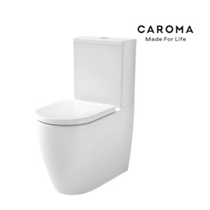 Toilet Suites: Caroma Urbane II Cleanflush® Wall Faced Close Coupled Toilet Suite (with GermGard®)