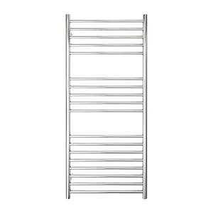 Heated Towel Rails: TRANQUILLITY 18 BAR PREMIUM ROUND HEATED TOWEL WARMER 1150H*510W*120D- POLISHED STAINLESS