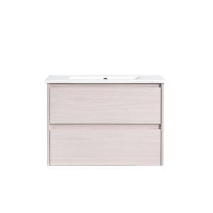 Vanities: ASH GREY WALL HUNG VANITY | 750MM | PLYWOOD