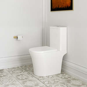 Toilet Suites: ELEMENTI CURA CC CLOSED COUPLED TOILET SUITE