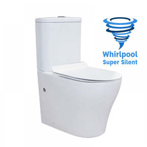 Toilet Suites: CODE OVERHEIGHT TORNADO BTW TOILET SUITE 665x360x840mm