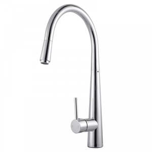Kitchen Sink Taps And Mixers: ROUND PULLOUT KITCHEN SINK MIXER - CHROME