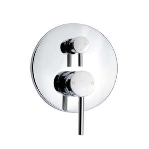 Diverter Shower Mixer: ROUND DIVERTER SHOWER MIXER - 5 COLOURS