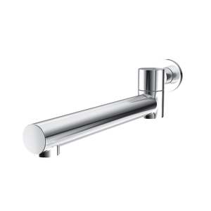 ROUND SWIVEL BATH SPOUT 250MM - 5 COLOURS
