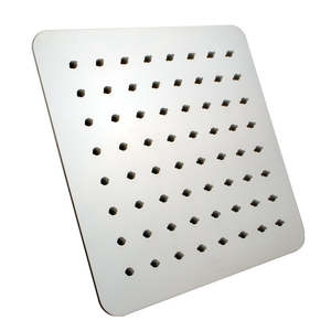 SQUARE ULTRA SLIM STAINLESS STEEL RAIN SHOWER HEAD- CHROME