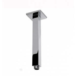 SQUARE CEILING SHOWER ARM 200MM- 2 COLOURS