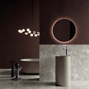Tiles: MATERA GREY PORCELAIN MATTE TILE 600X600MM - $49/SQM