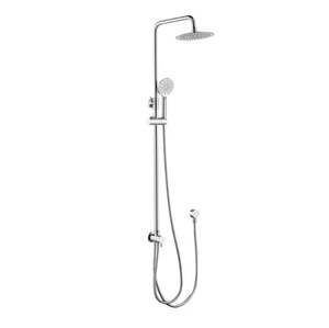 Shower Sets Stations Nz Rain Twin Shower Systems: ROUND TWIN SHOWER COLUMN - CHROME