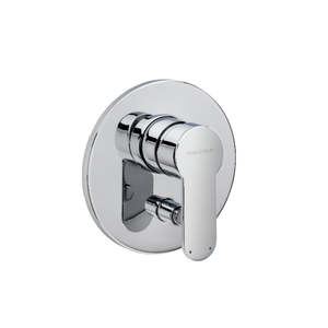 ENGLEFIELD STUDIO SHOWER AND BATH MIXER WITH DIVERTER - POLISHED CHROME