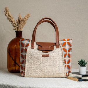 Hand Bags: Sunset Spice Boat Tote Bag