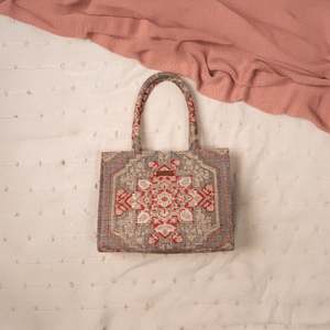 Box Bags: Vintage Hues Medium Box Bag (MEDIUM)