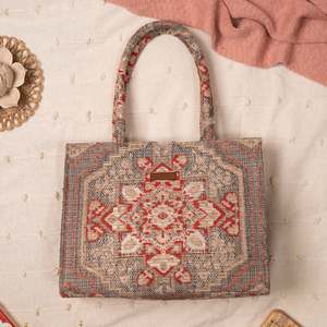 Box Bags: Vintage Hues Large Box Bag (LARGE)