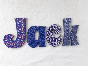 Made To Order Names 10cm High For The Uppercase Letters 6 Per Letter: Space  letters - Made to order - 10cm high for the uppercase letter with proportionate lowercase letters.