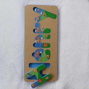Personalised Name Puzzle - Made to order - Carter Design.