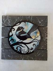 Fantail Wall Plaque