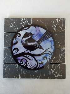 Fantail Wall Plaque