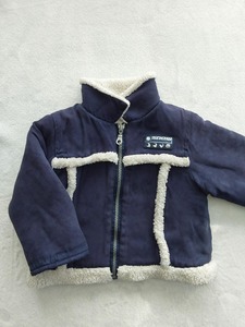 Preloved 1 2 Years: Preloved Fleece lined winter jacket - Wild Zone