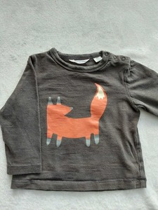 Preloved 3 6 Months: Preloved Fox long sleeved Tee - Country Road