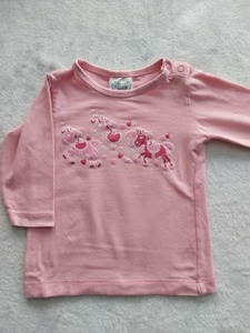 Preloved 3 6 Months: Preloved unicorn long sleeved Tee - Zeb